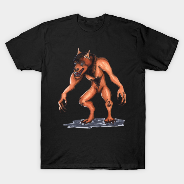 werewolf fur shirt